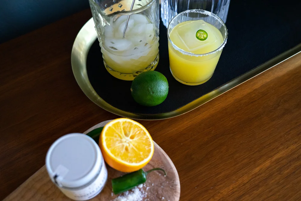 Spicy Grapefruit & Mezcal Cocktail Desert Provisions