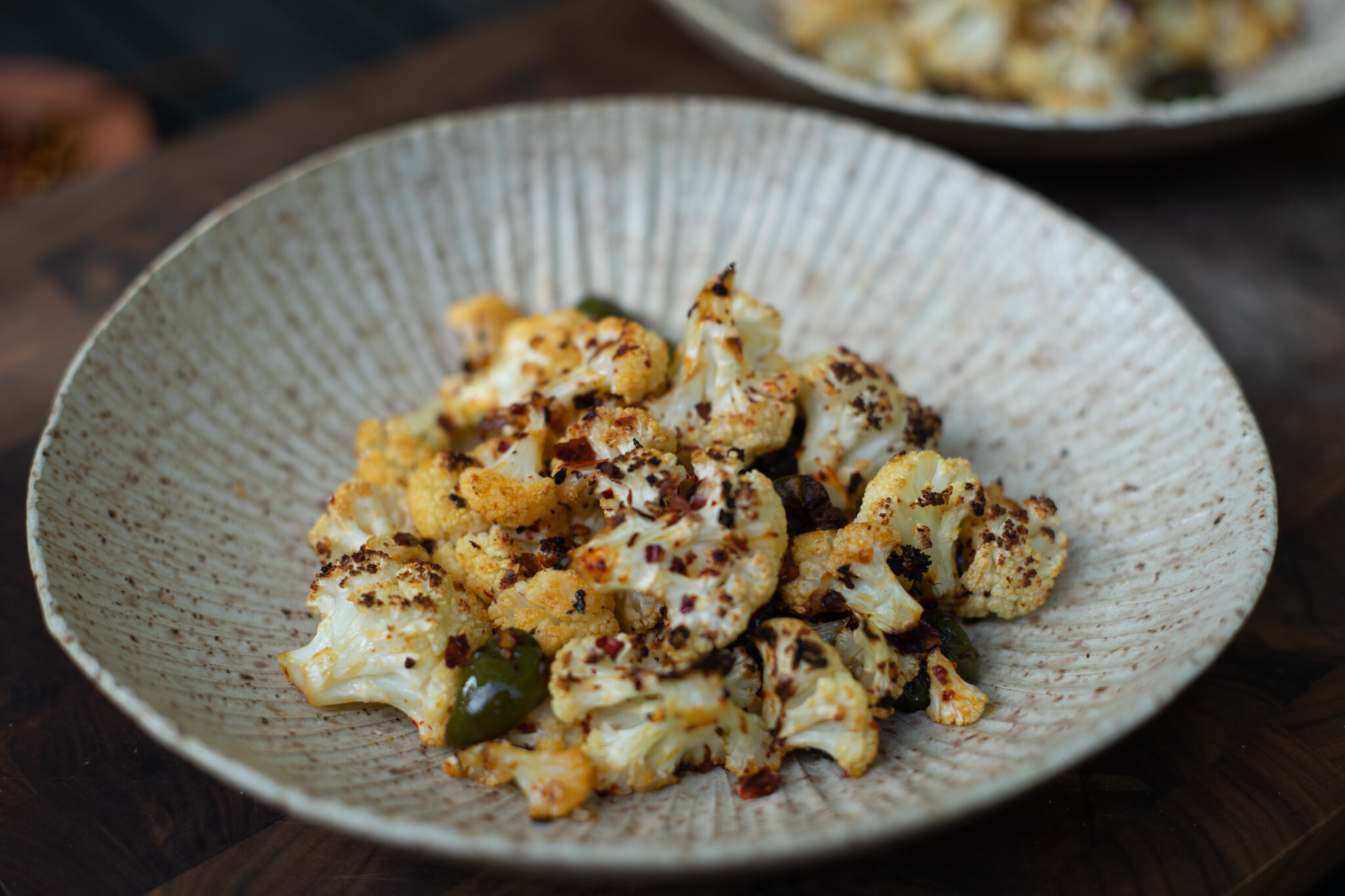 Roasted Cauliflower with Desert Provisions Red Chile Flakes (12).jpg