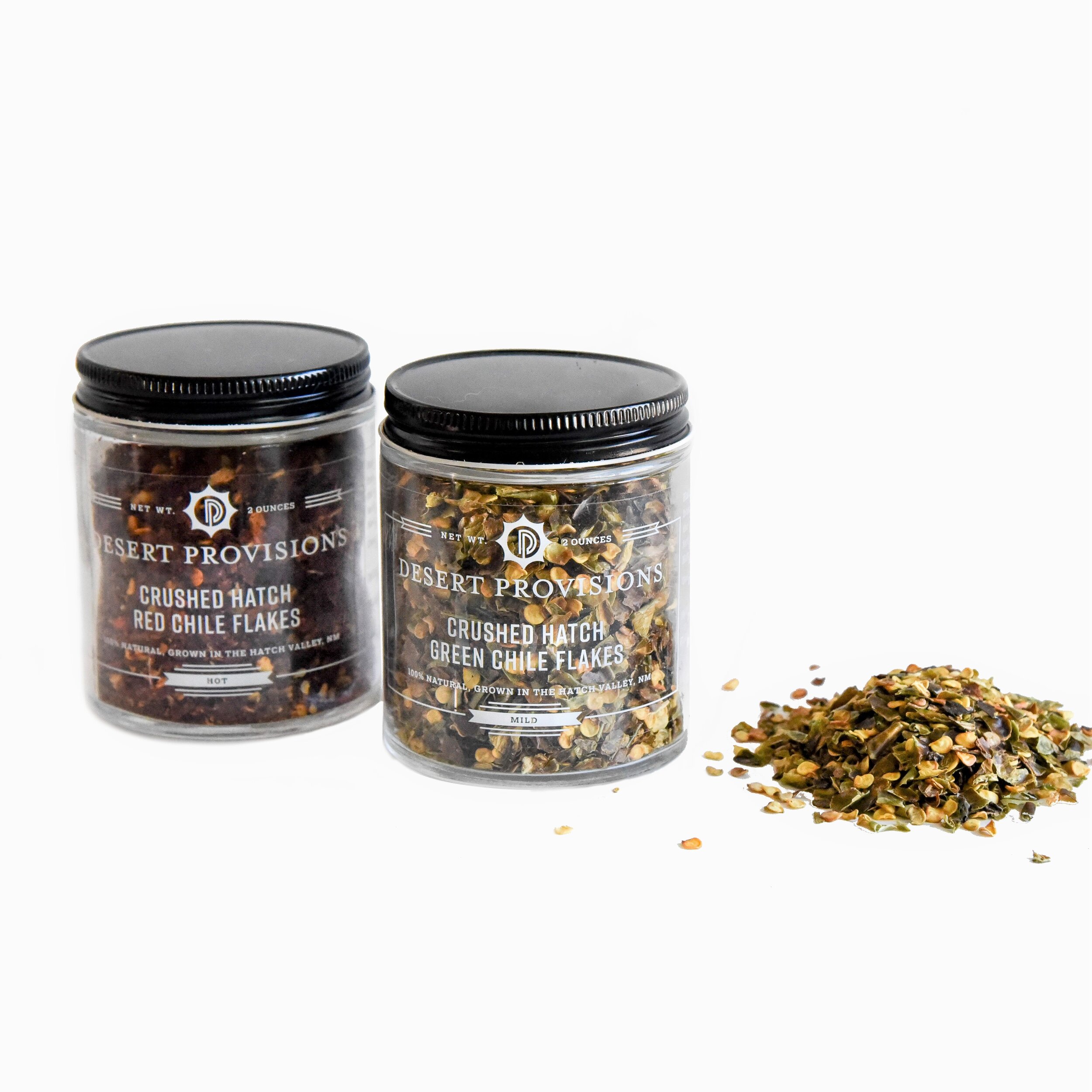 Crushed Hatch Chile Flakes Duo Gift Set Desert Provisions