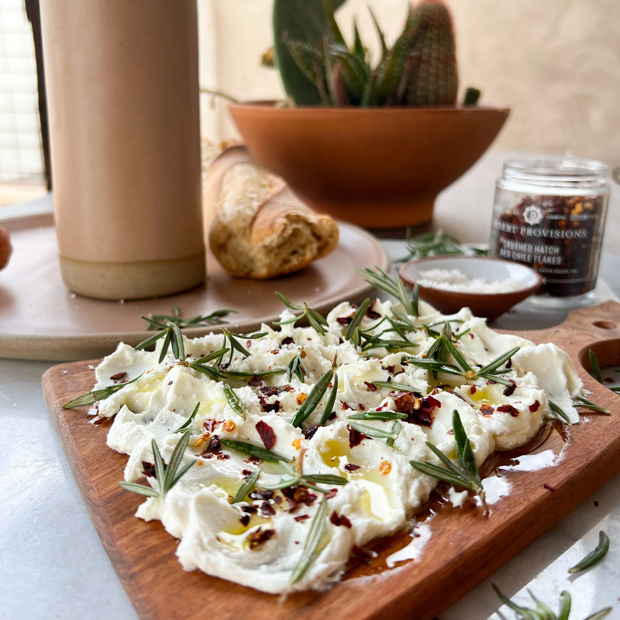 Goat Cheese Board Desert Provisions