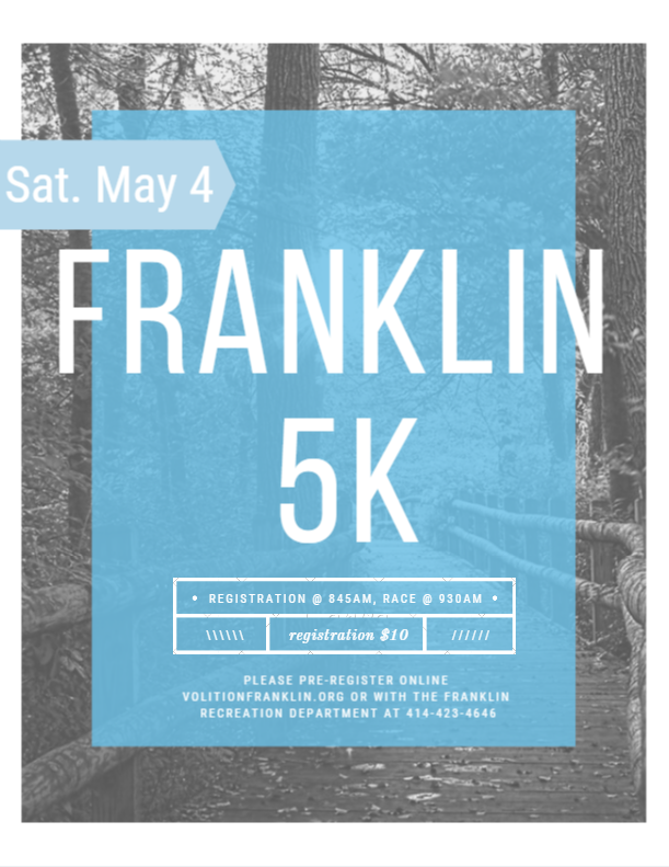 Registration: Franklin 5k