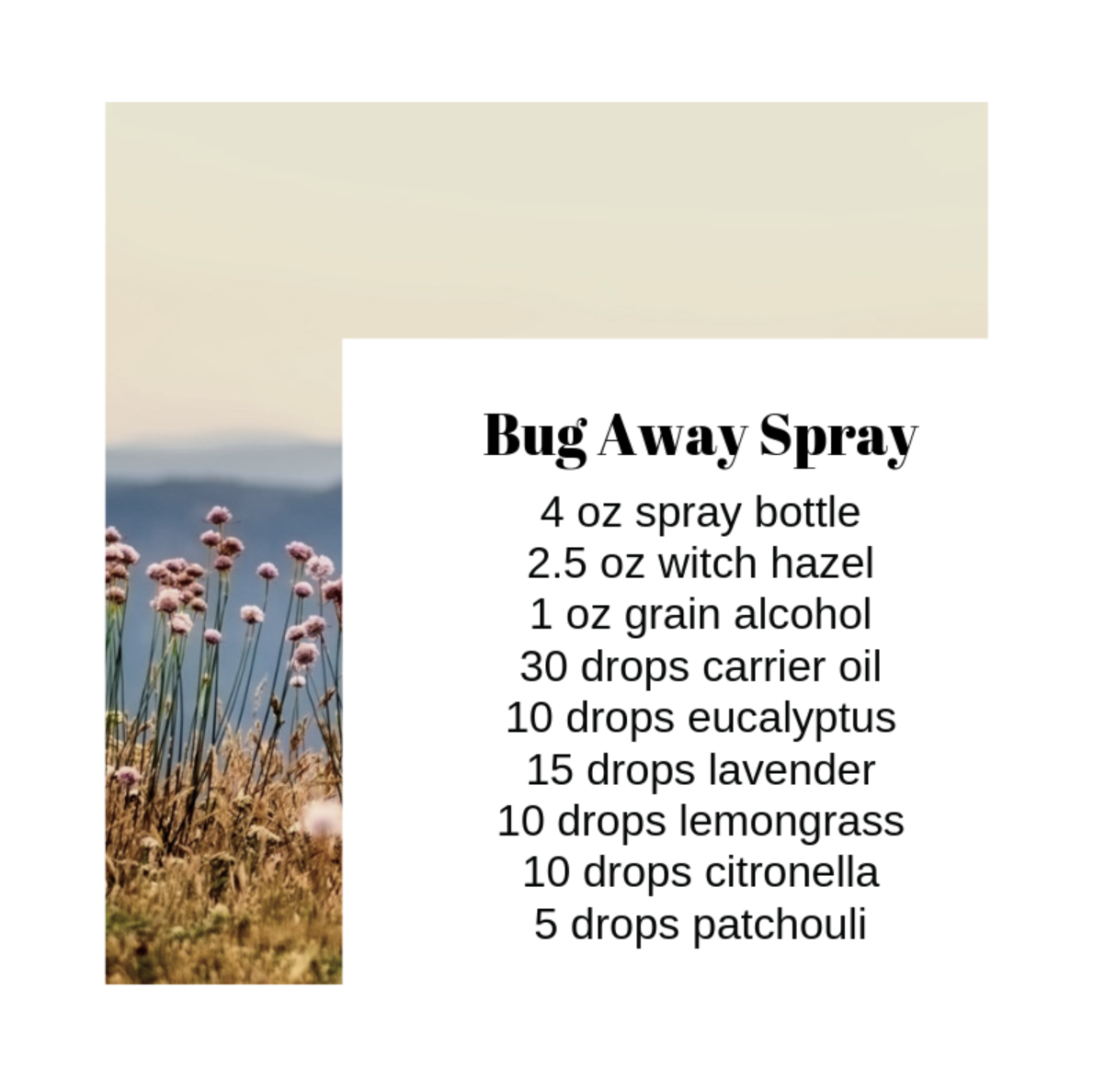 Please note - this should only be sprayed on clothing.
