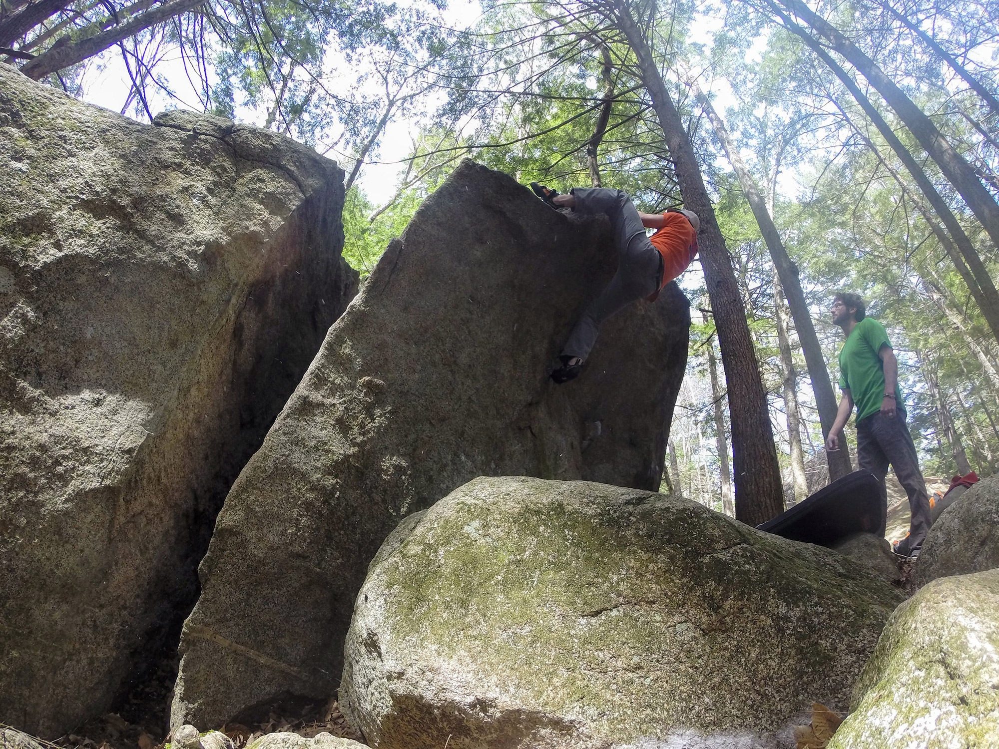 Three Crags for Early Spring Rock Climbing