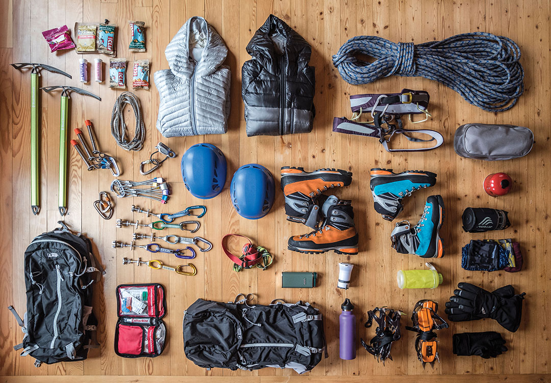 What's In Our Winter Peak-Bagging Backpack