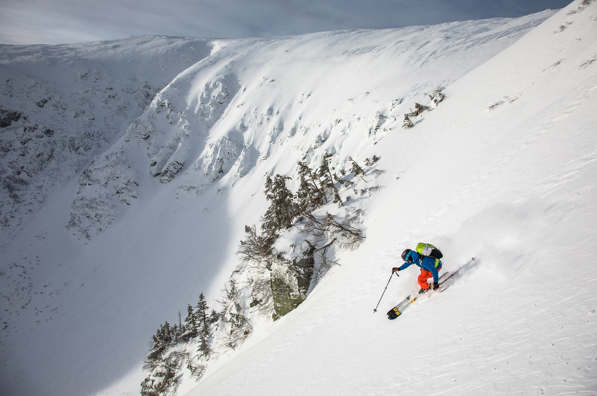 What Do Guides Think About Before Ski Touring in Tuckerman Ravine?