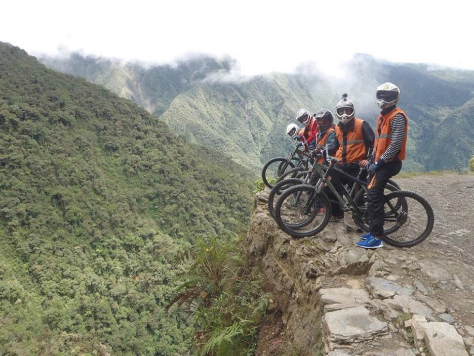 Mountain Biking the Death Road in Bolivia