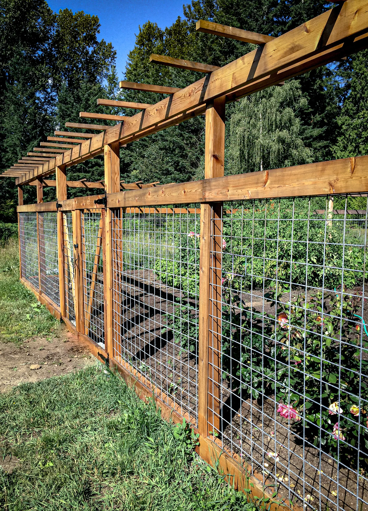 Garden Fence for Jim and Dana Wooster