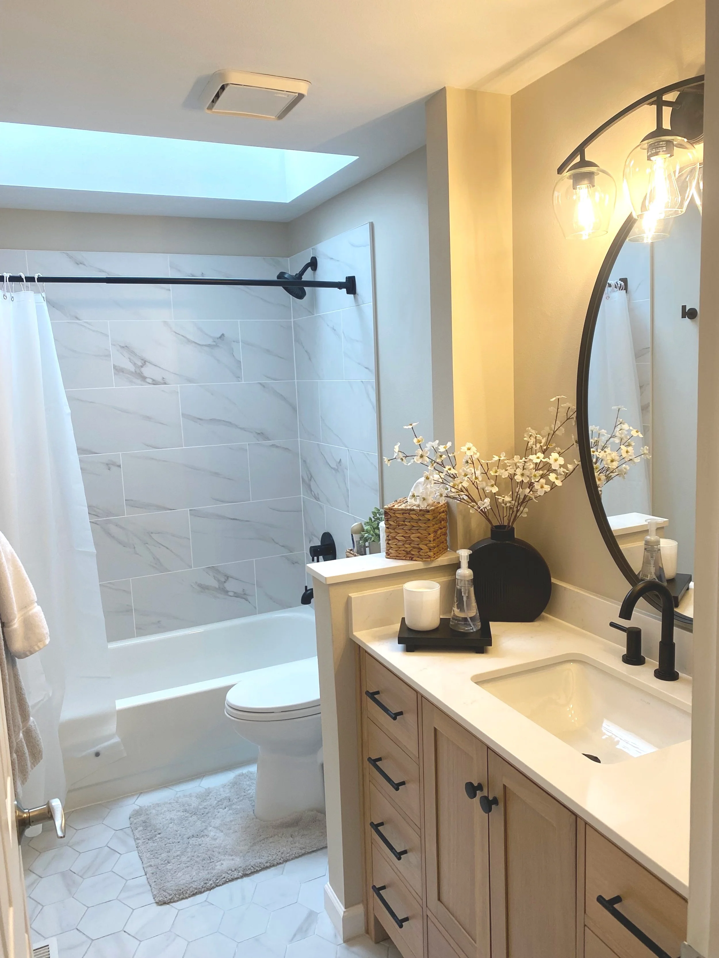 Guest Bathroom Remodel for the Peterson Family