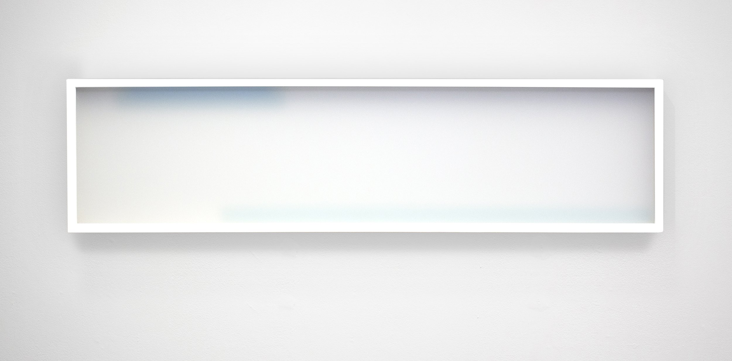 liminal (two blues), 49” x 12.75” x 2.125”