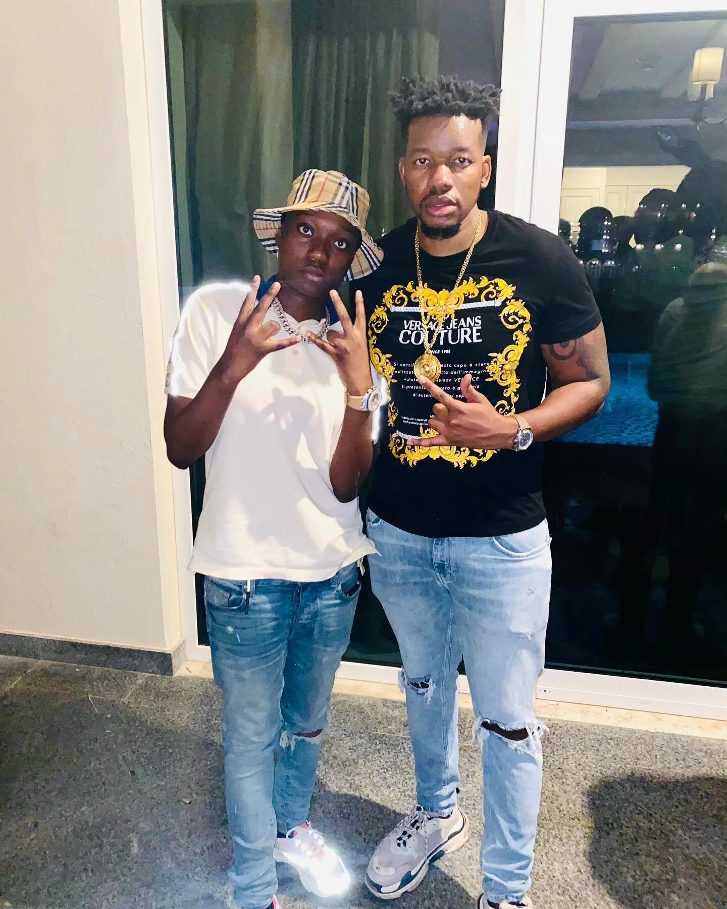 Captain of the vessel 🛥s/o @tionwayne and @darkoo for having me 🤟🏾