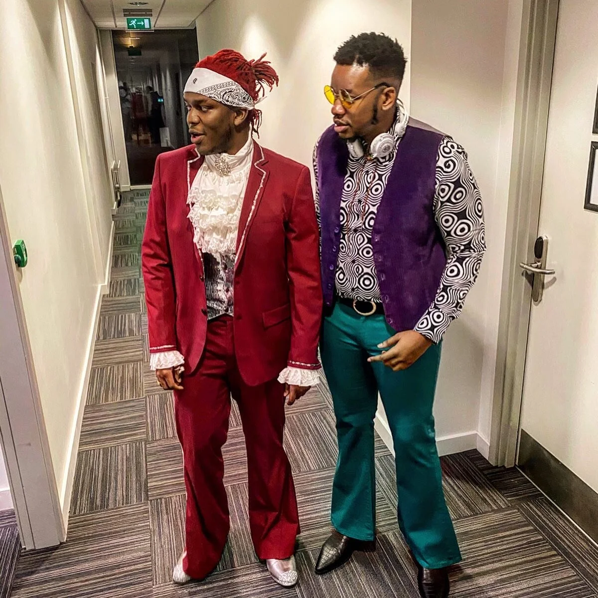 Not sure what we&rsquo;re looking at tbh but @bbc @sportsrelief was a vibe. S/o the bro @ksi for putting me on and @fran_lee_london for the disco pants. Ima rock up to all my sets dressed like I came out of GTA Vice City #discodave #bbc #sportsrelief