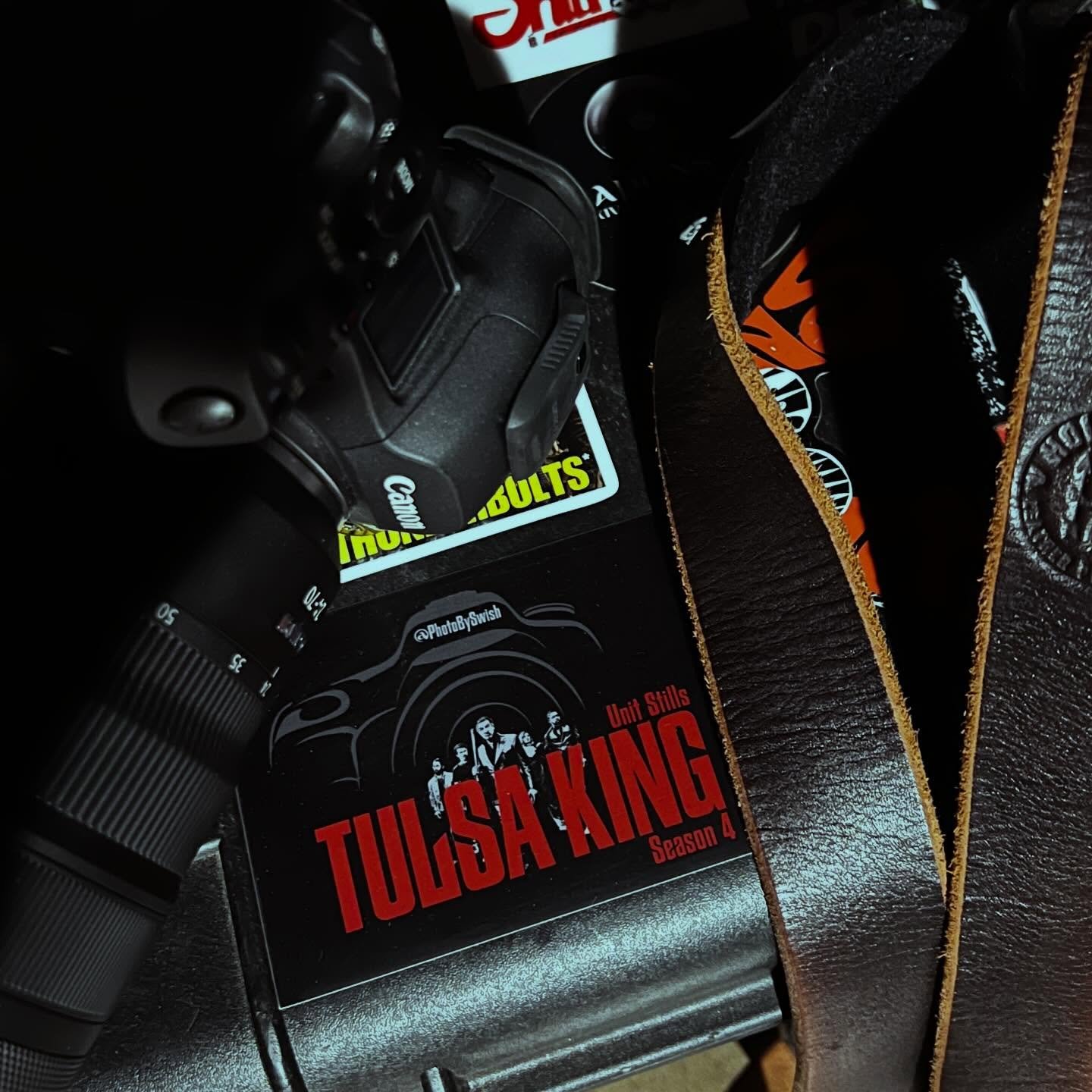 Couldn&rsquo;t have asked for a better Cast &amp; Crew to work with on @tulsaking Season 4.  It&rsquo;s an absolute GIFT to have so many friends of stills behind and in front of the camera, especially @officialslystallone. The images are 10x better b