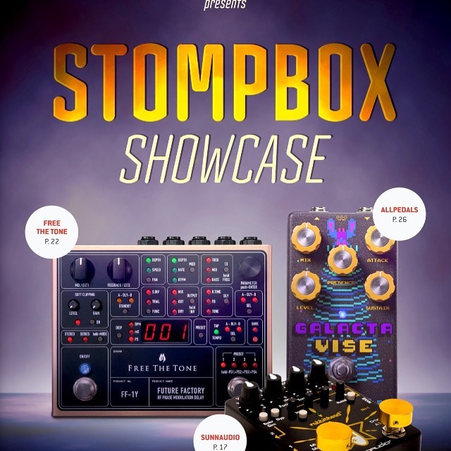 The Rabbithead RH-1 featured in the 2019 October Stompbox Showcase.