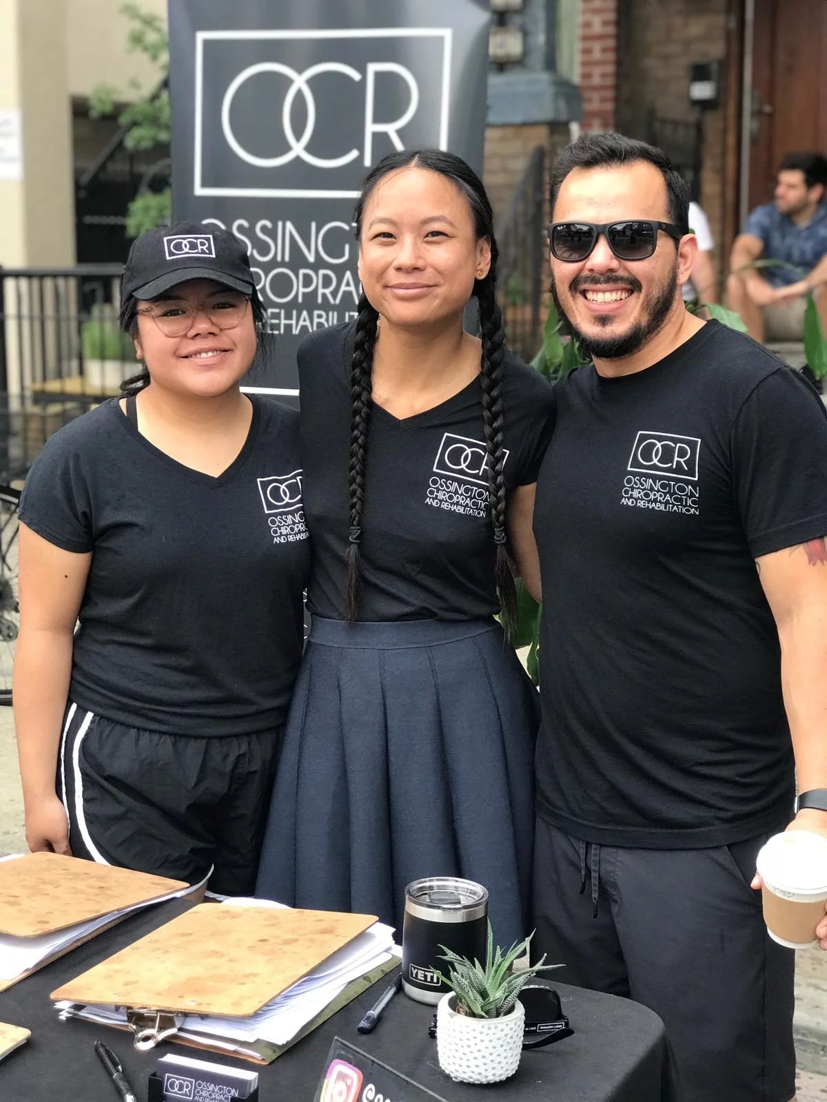 OssFest 2019 Sign-Up Table for Complimentary Treatment