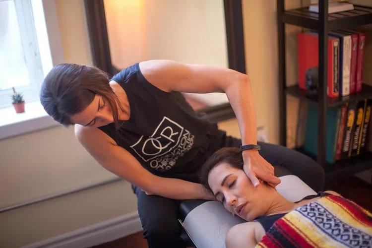 Chiropractic care neck