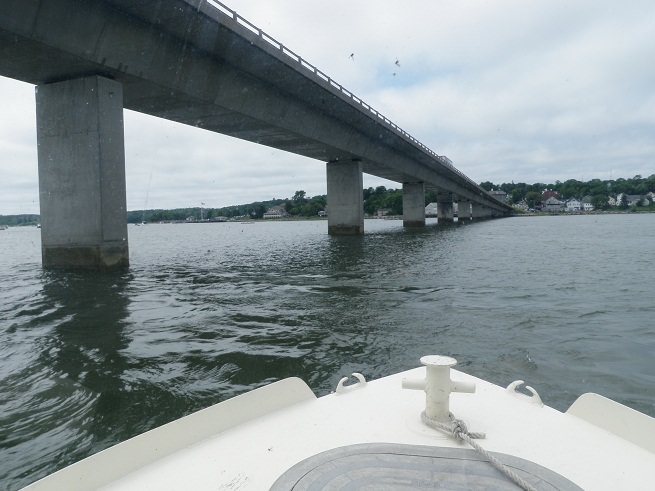 Second bridge that was inspected for assessment and scour