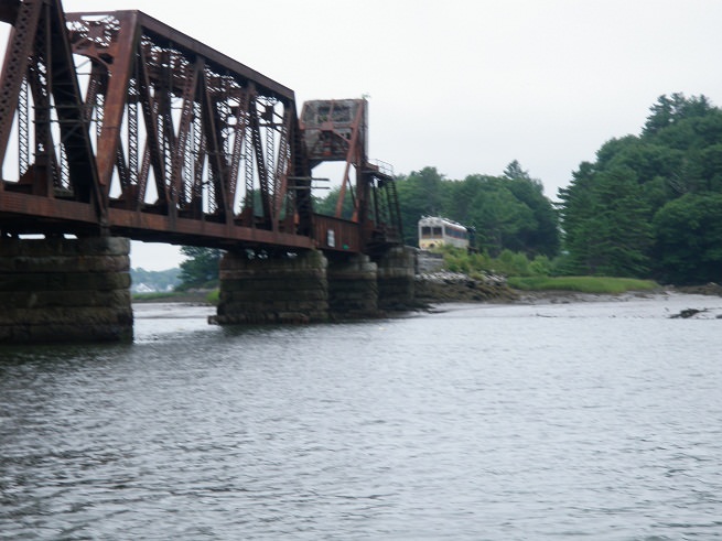 Photo of bridge that was inspected for assessment and scour