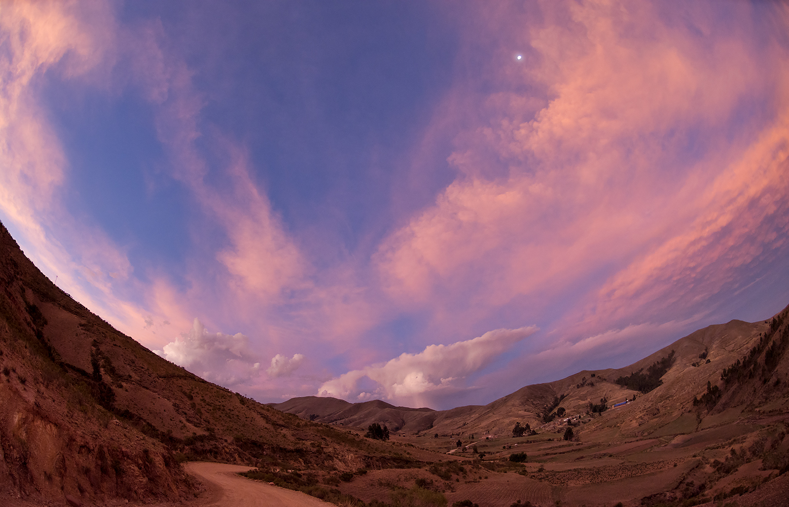 Fisheye Dusk