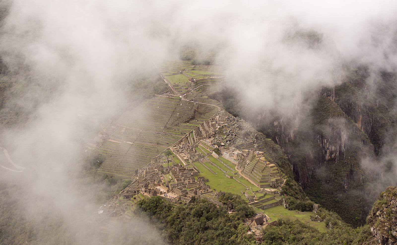 Machu Picchu Overhead