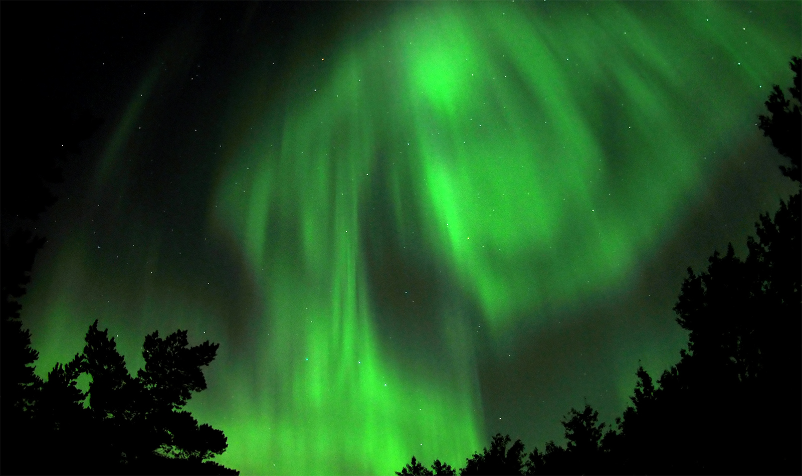 Fisheye Aurora