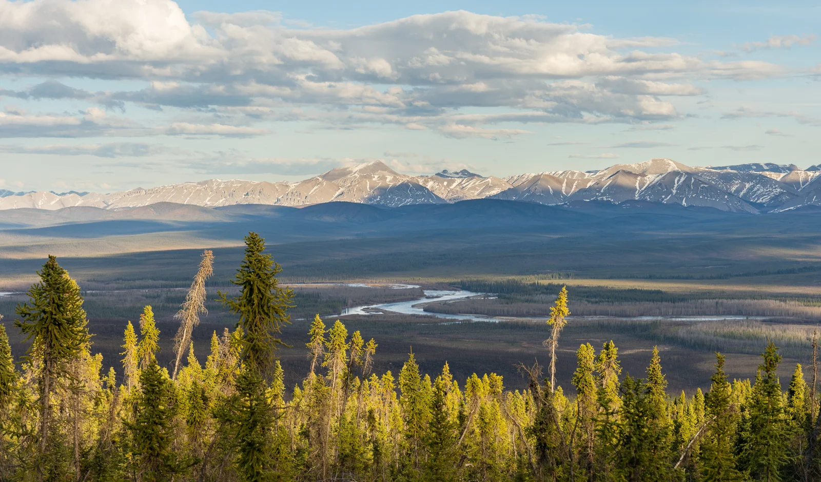The Dempster Highway’s stunning scenery