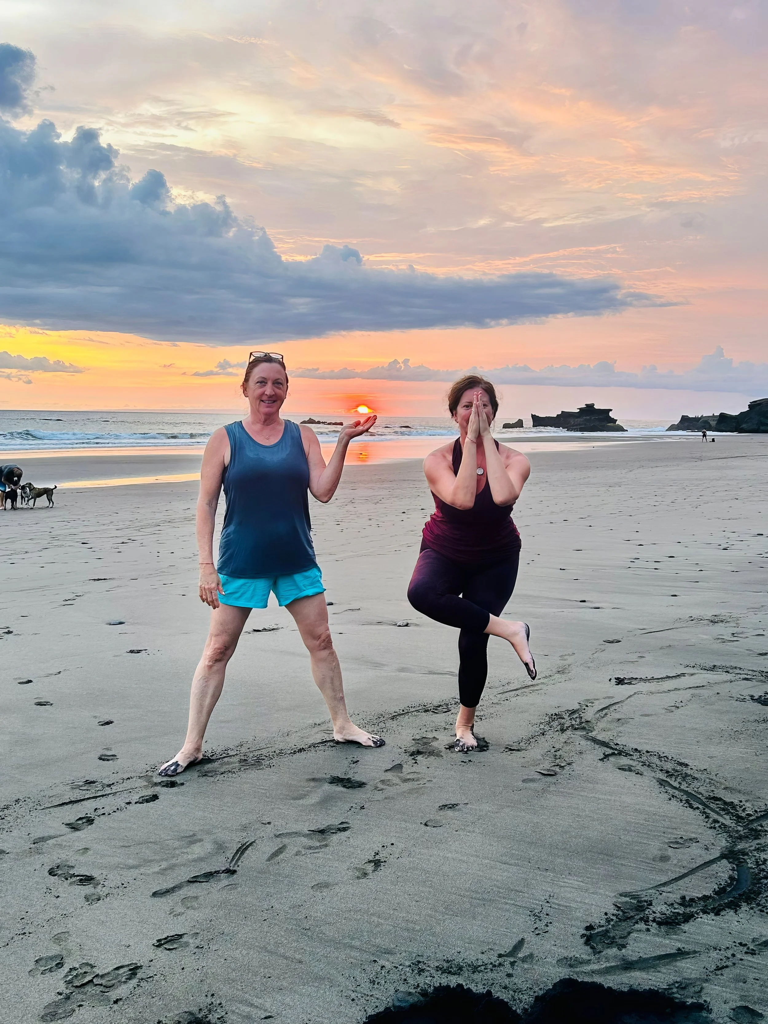 first week in a training – learning to let go