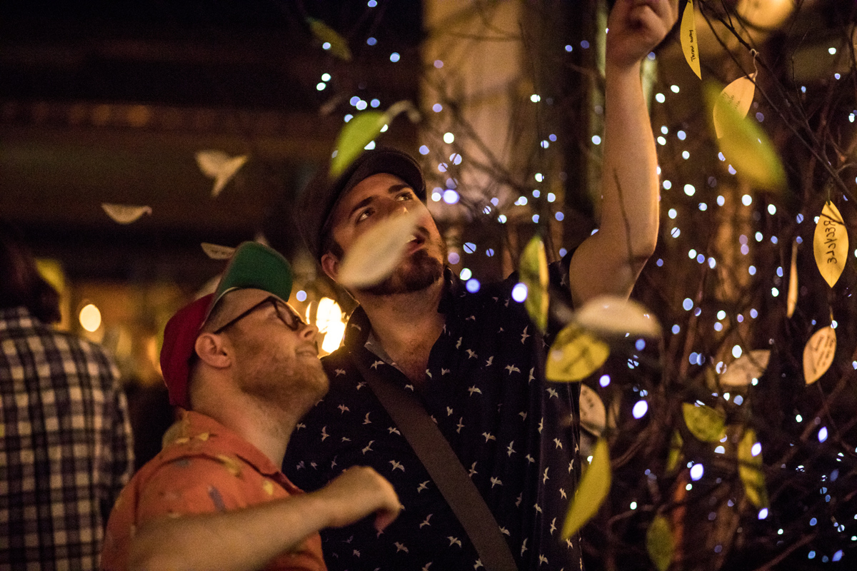 Experiencing the magic of Transition. Photo by Dan Norman.