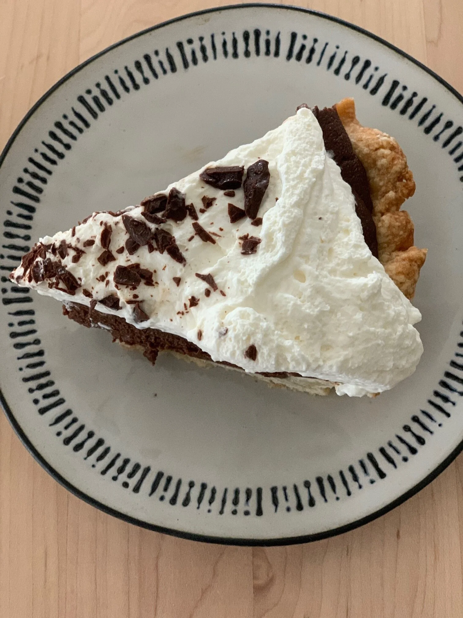 Covid Chocolate Pie