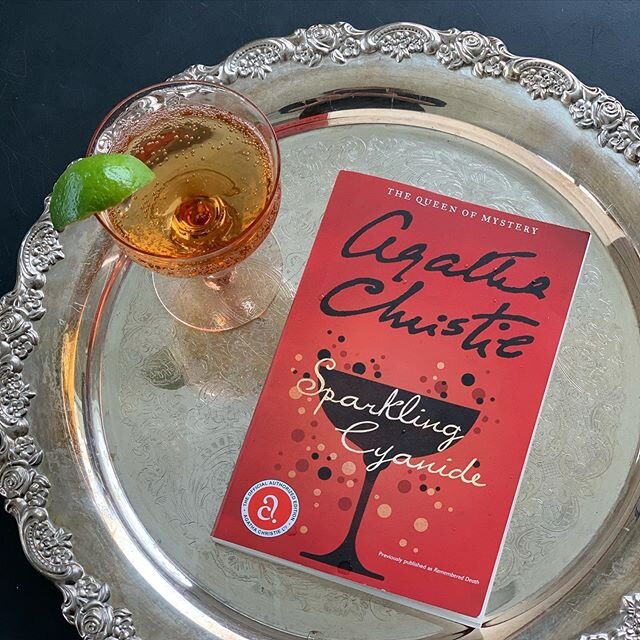 Sparkling Cyanide&mdash;Isn&rsquo;t that the best title ever?  I&rsquo;ve read a few books by Agatha Christie and this is by far my favorite! I couldn&rsquo;t put it down and it kept me guessing. An heiress is murdered by cyanide in her champagne. I 