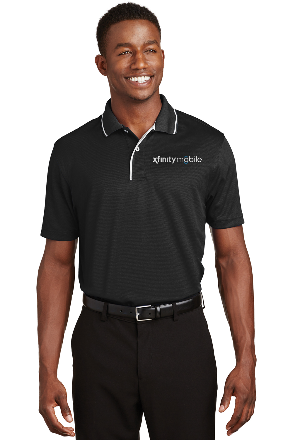 Sport-Tek® Dri-Mesh® Polo with Tipped Collar and Piping — All C's Promotions