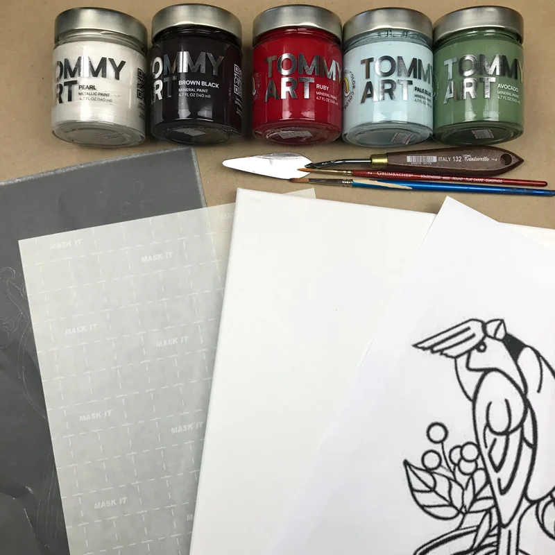 Diy Mod Cardinal Wall Art Imagination International B2b