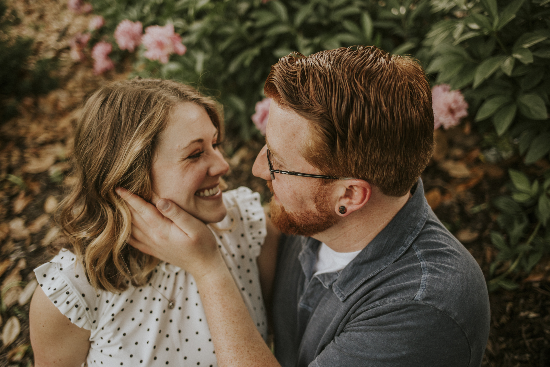 Krohn Conservatory Engagement Session Photography Overlooking the Ohio River