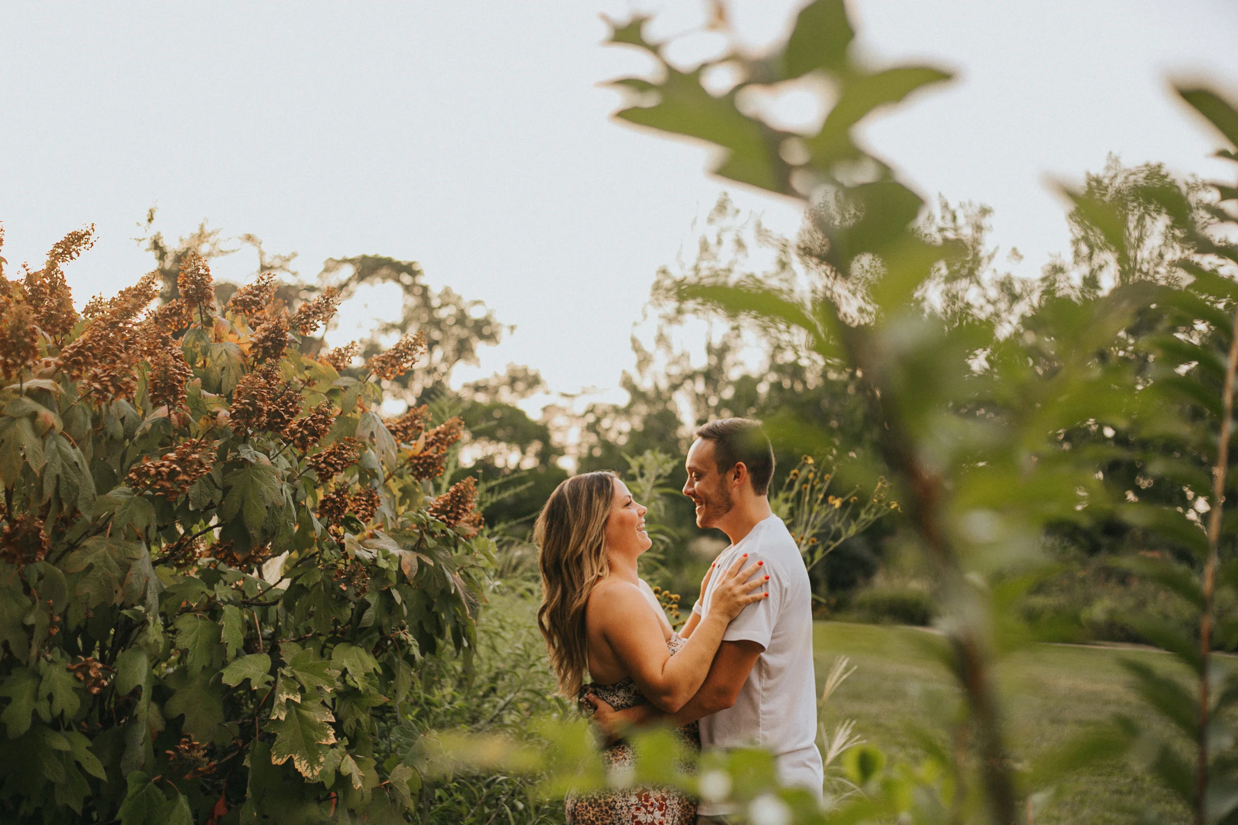 Ault Park Family Photography at golden hour