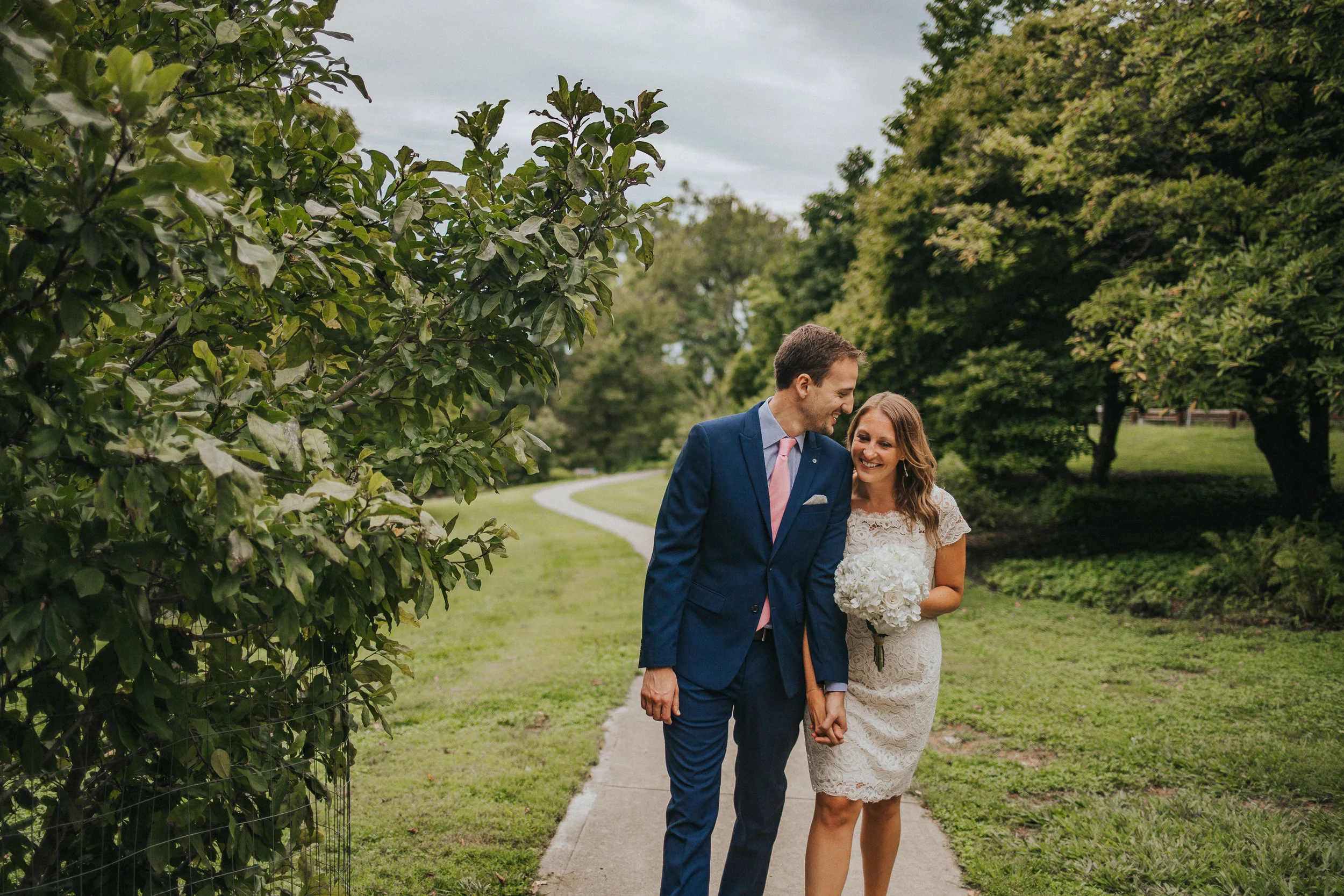 Eden Park Elopement in Cincinnati Photography by Bare Moments Photography