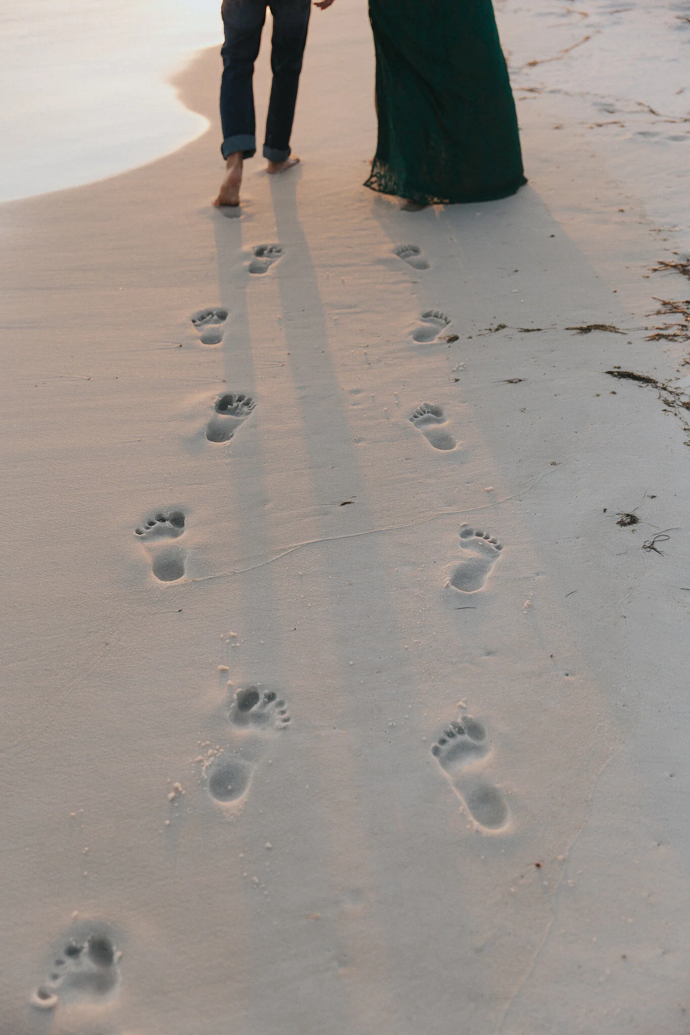 Destin Beach Sunset Engagement Session // Destin Photography by Bare Moments Photography