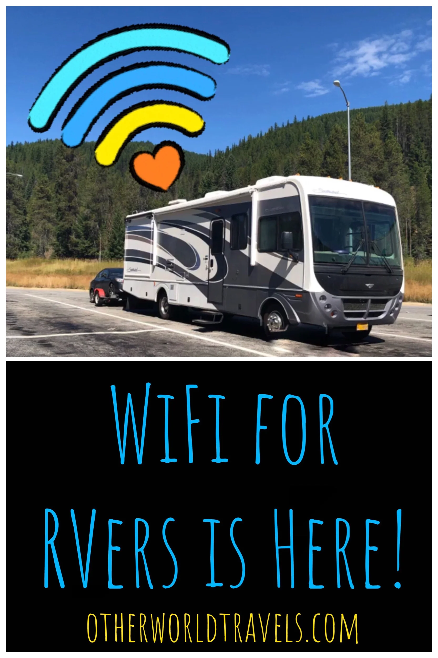 RV WiFi is Here! We are so excited to share how we connect to internet on the road, and how we have an unlimited hotspot with no throttling.
