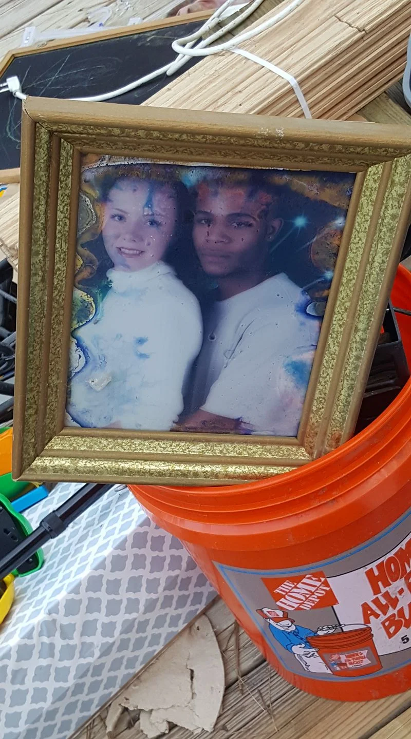 hurrican harvey damaged portrait