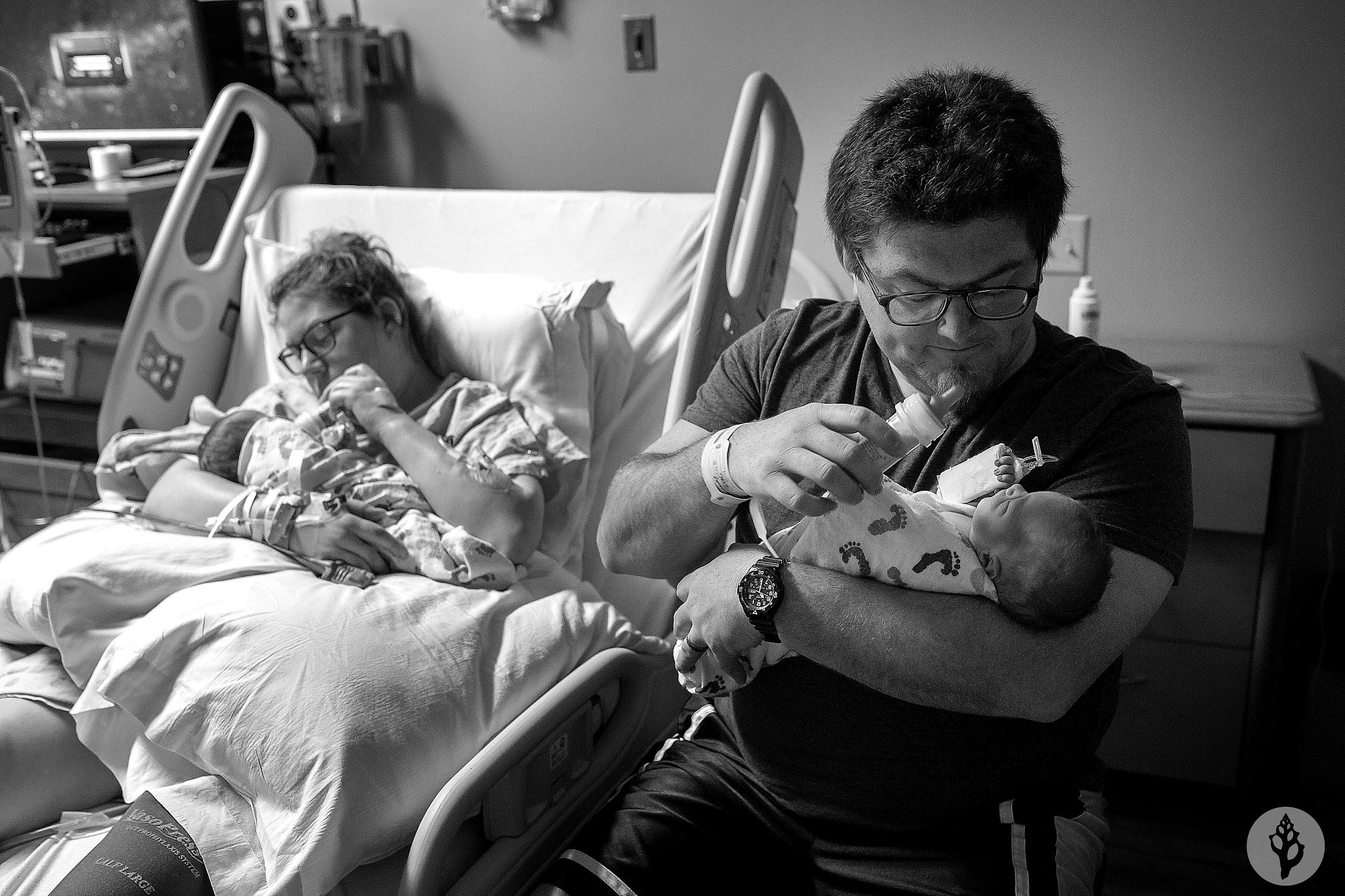 DFW Birth Photography Birth Story Twin Birth C-Section DFW Doula DFW Midwives Fort Worth OBGYN Dallas Labor and Delivery Texas Birth
