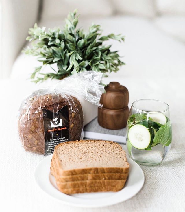 Our latest go-to for bread! It&rsquo;s dairy free, gluten free, and egg free. My favorite is their quinoa loaf and my hubs really enjoys the traditional sourdough🍞⁣
⁣
I love supporting small businesses and have really enjoyed ordering from @simplekn