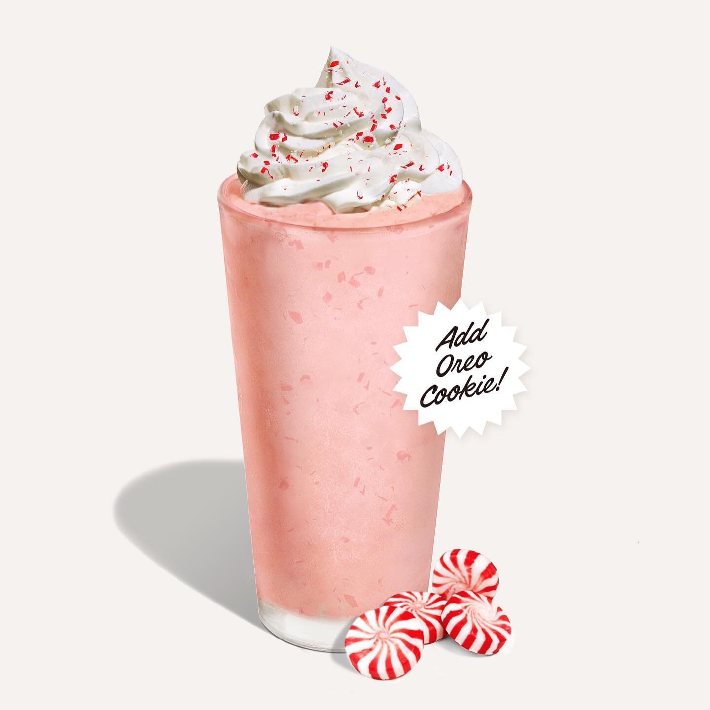 If you haven&rsquo;t had a peppermint milkshake from Hires Big H, has the holiday season even begun? Try adding Oreo for a shake that will quickly make it to the top of your Christmas wish list. #hiresbigh #peppermintshake #peppermintoreo #eatlocal #