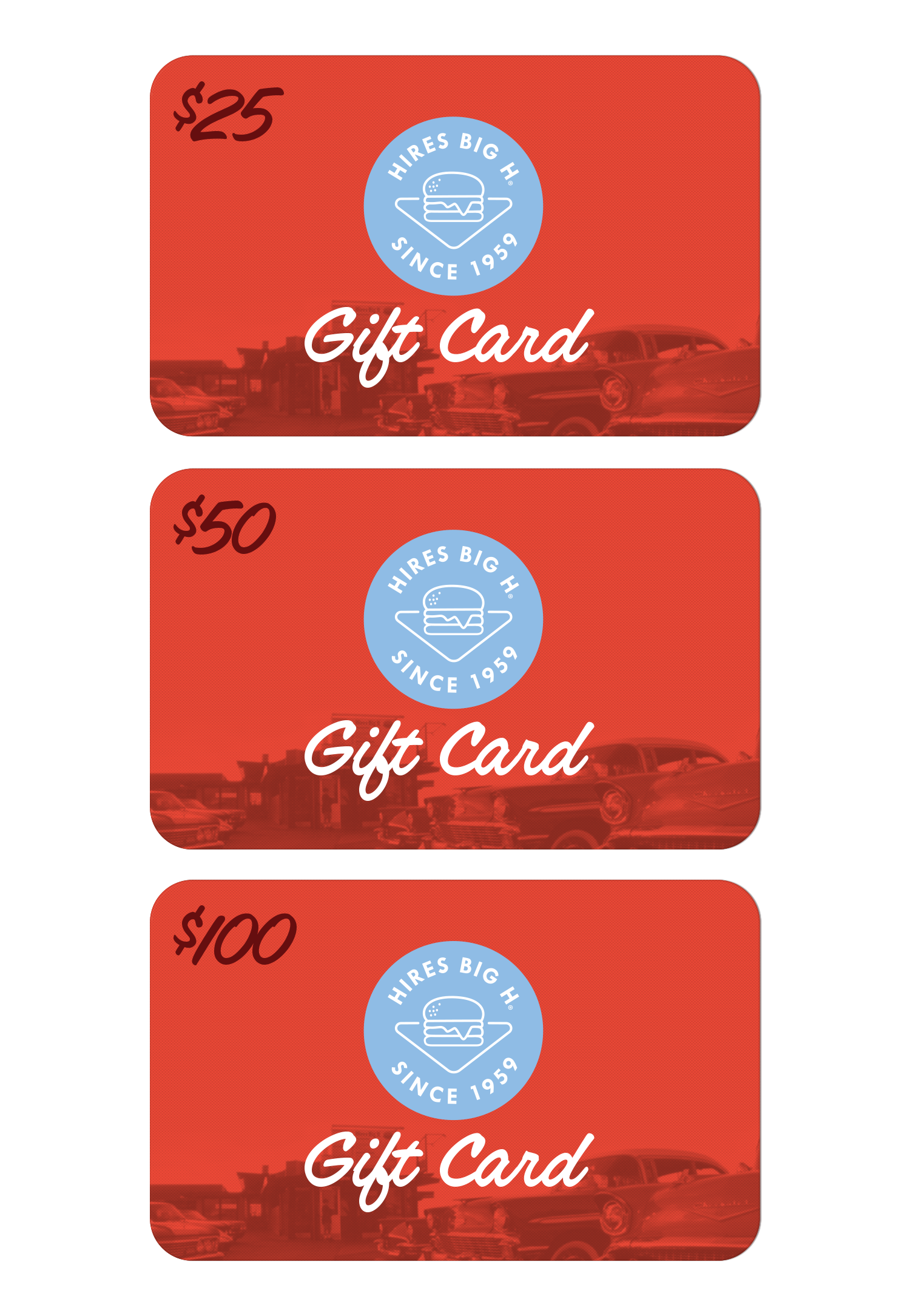 Hires Big H Gift Card — Hires Big H