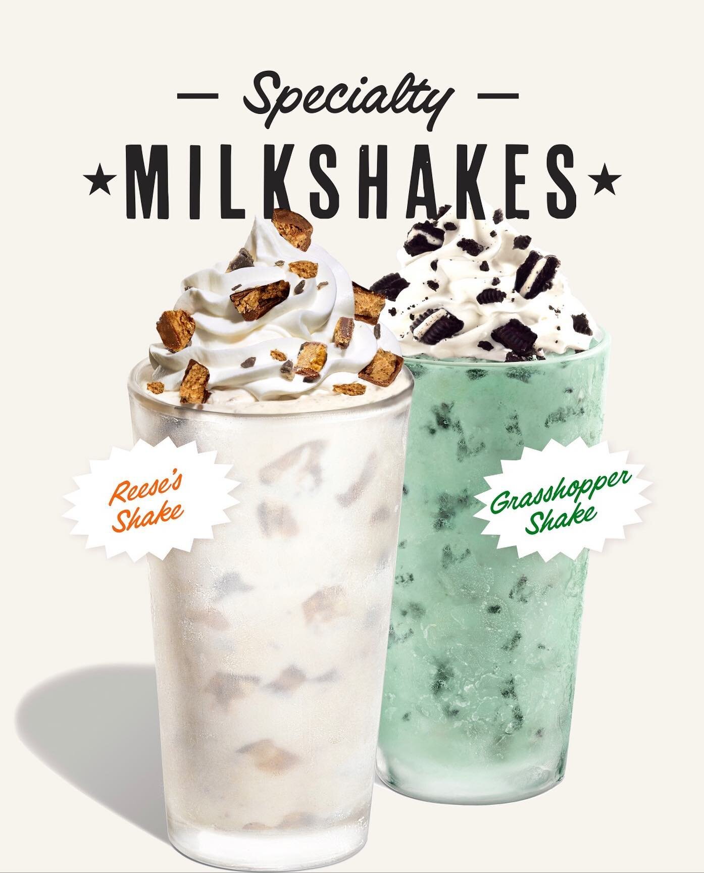 Next month, we will begin making a specialty shake of the month! Some months we will highlight our owners&rsquo; favorite flavor and other months will be unique combinations based on holidays or the time of year. Before we finalize our lineup, we wan
