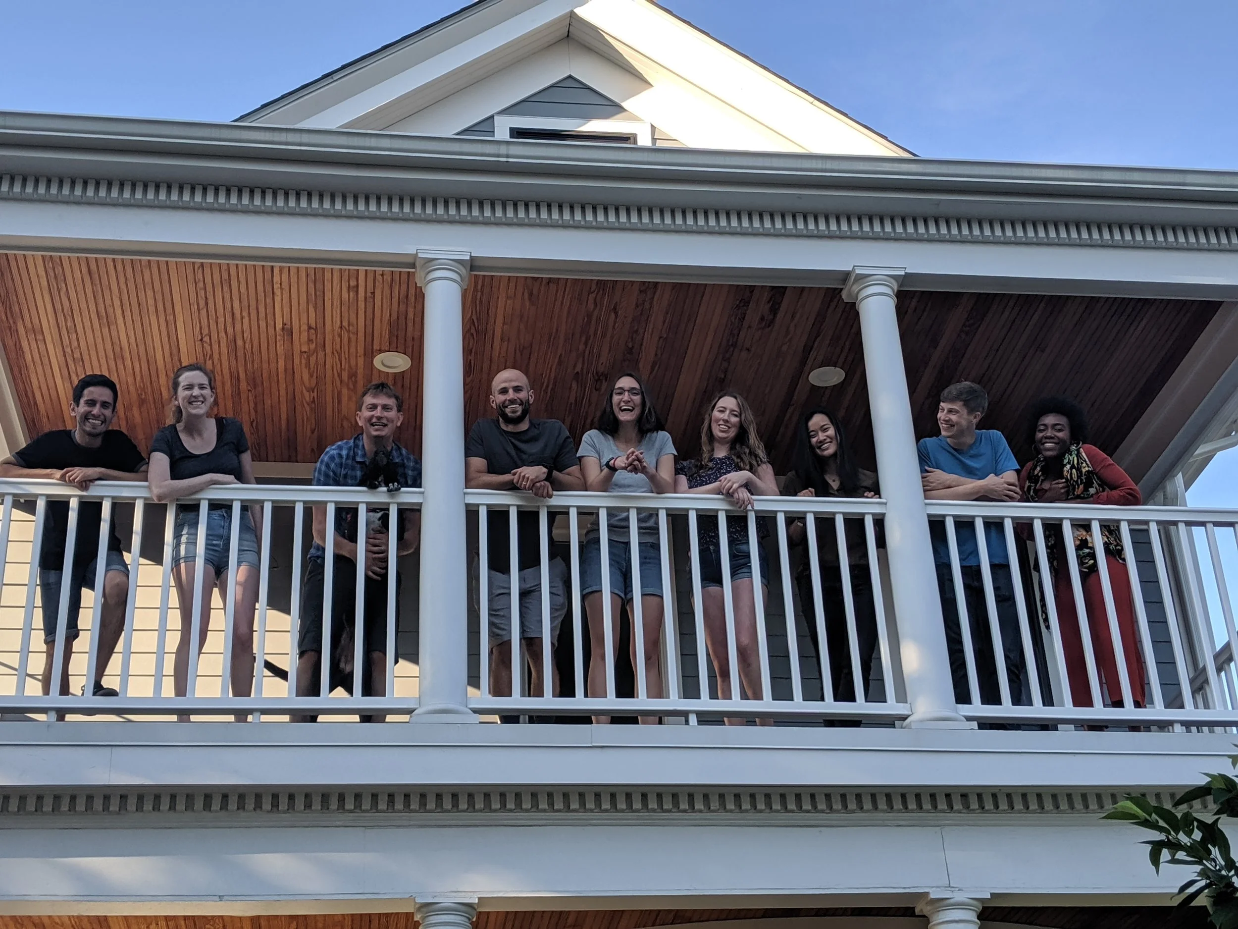 The Davis lab celebrating Dani’s successful Master’s thesis!