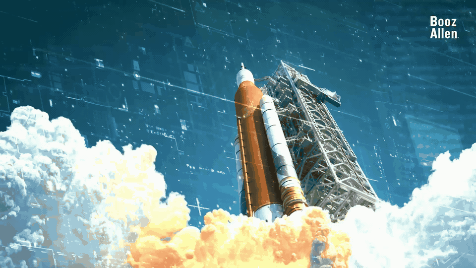  Booz Allen partners with government and commercial clients to tackle complex challenges, including those beyond Earth. Our role was to bring clarity and visual appeal to intricate topics—translating technical information into compelling stories. For