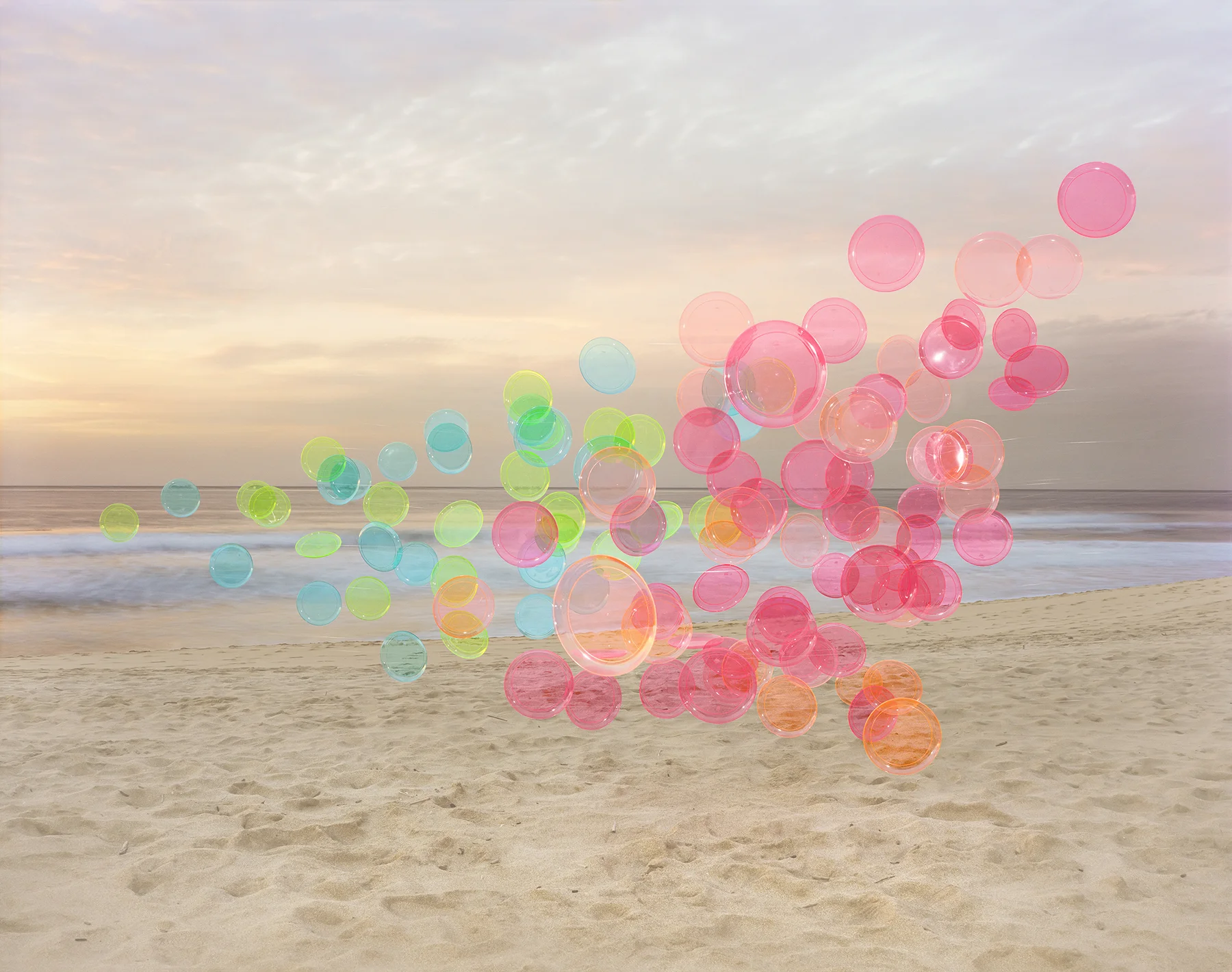 Plates no. 5 (Montara, CA), 30 x 38 inches / 76.2 x 96.5 cm, archival pigment print, edition 6/7, 2017