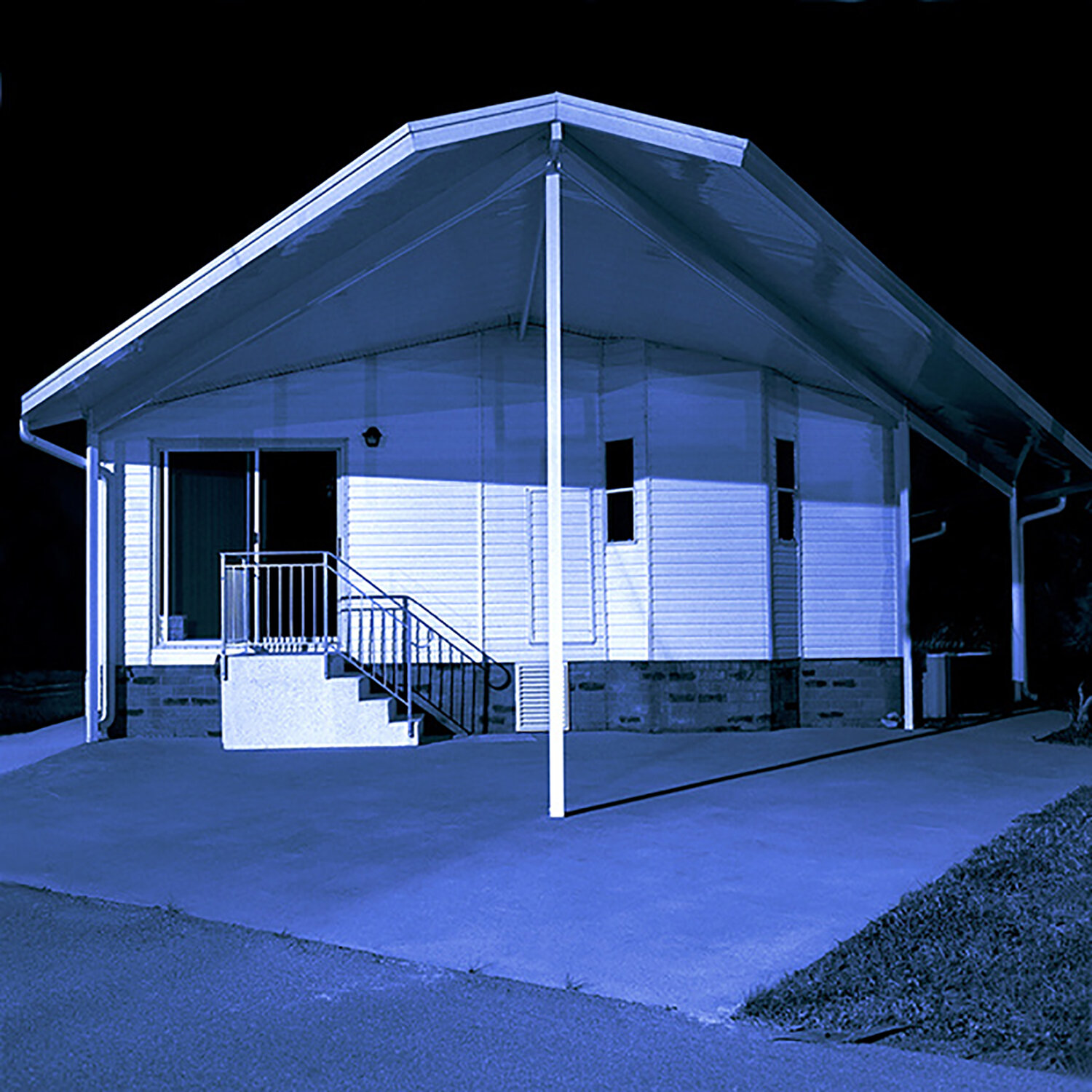 JUDY GELLES | Mobile Home #2, 15 x 15 inches / 38 x 38 cm, Fuji crystal archive print, edition of 10, 2001-2006