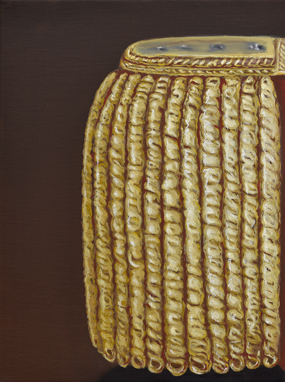 COAT OF ARMS 3, 16 x 12 inches / 40.6 x 30.4 cm, oil on linen, 2020