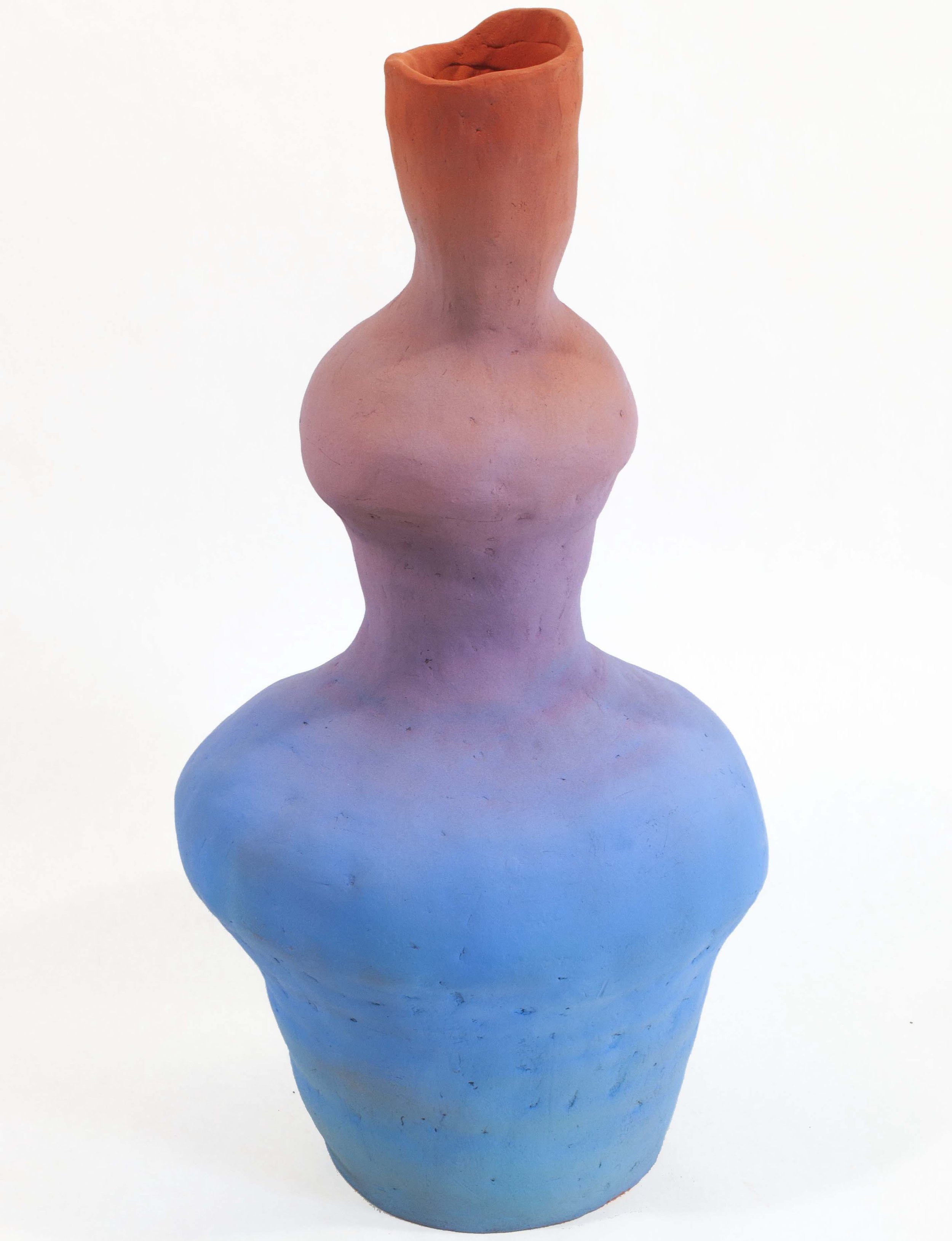 FORM 3 | 13.5 x 8 x 8 inches /  34.3 x 20.3 x 20.3 cm, ceramic, 2022