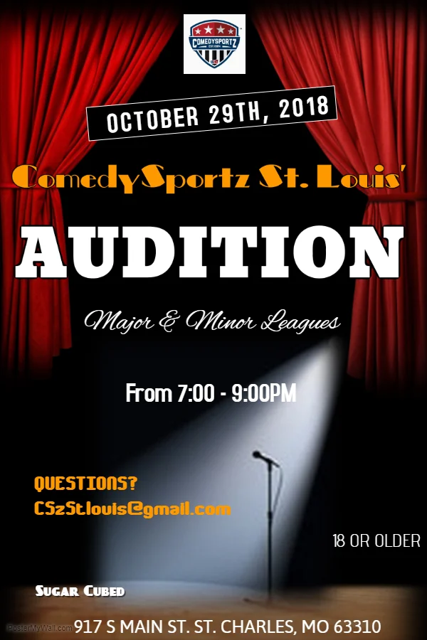ComedySportz Auditions (Major &amp; Minor leagues)