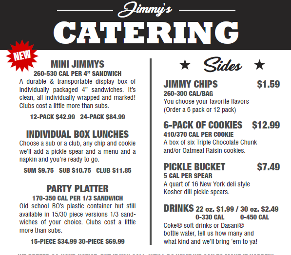 What Jimmy Johns Can Do To Support Catering Cater Cult